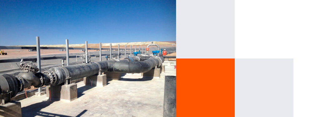 Piping industrial en faena minera Codelco